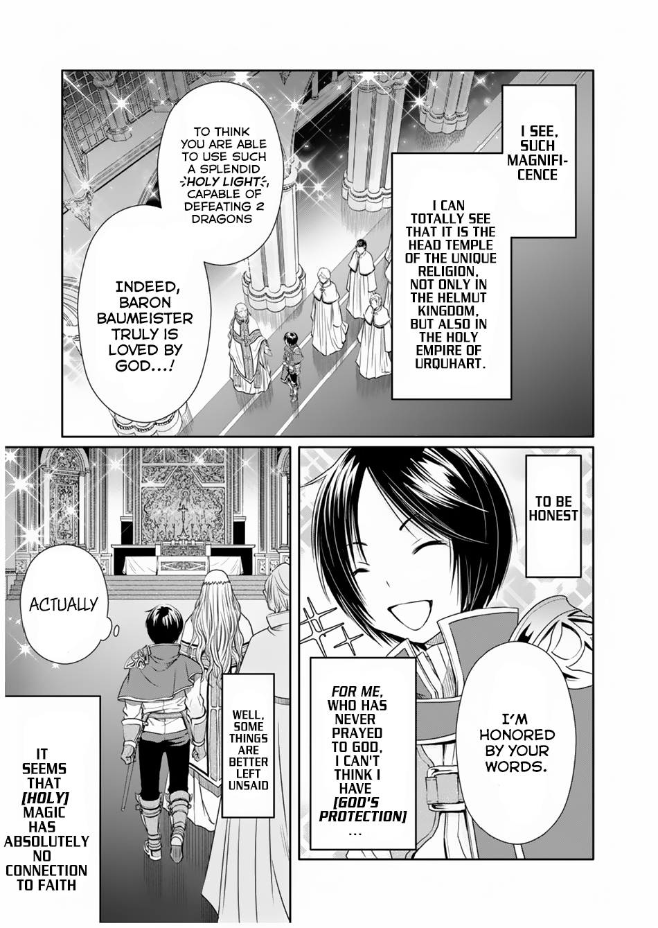 Hachinan tte, Sore wa Nai Deshou! Chapter 16 page 22 - Chapter 16: Baron Baumeister