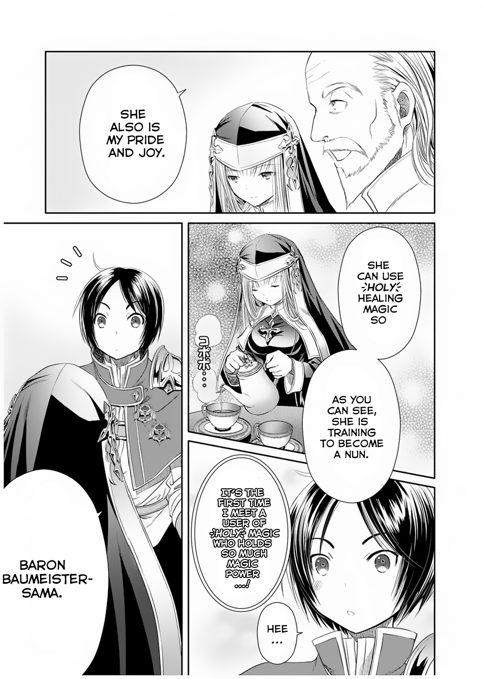 Hachinan tte, Sore wa Nai Deshou! Chapter 16 page 32 - Chapter 16: Baron Baumeister