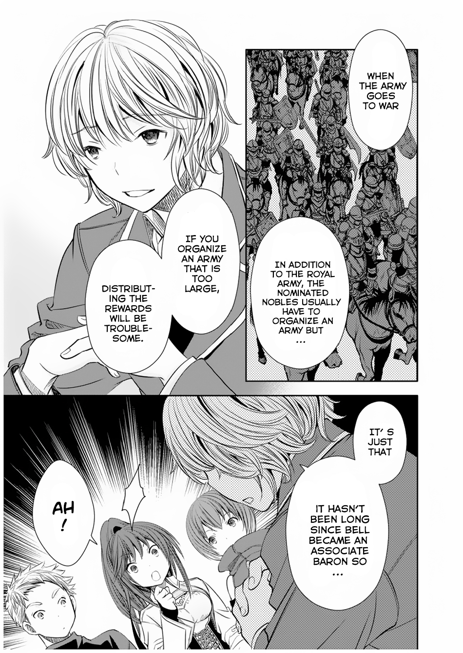 Hachinan tte, Sore wa Nai Deshou! Chapter 16 page 4 - Chapter 16: Baron Baumeister