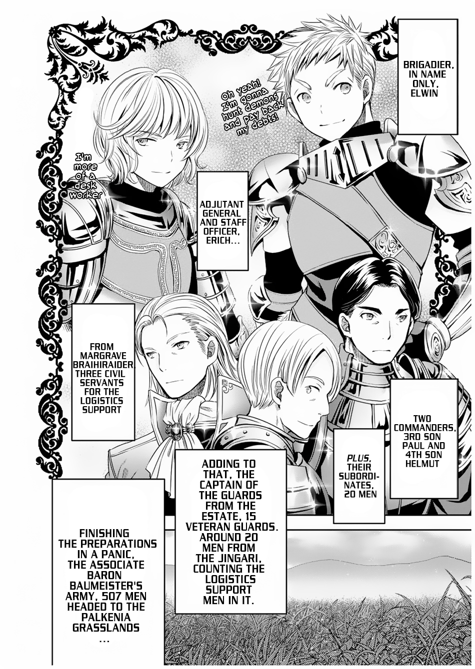 Hachinan tte, Sore wa Nai Deshou! Chapter 16 page 7 - Chapter 16: Baron Baumeister
