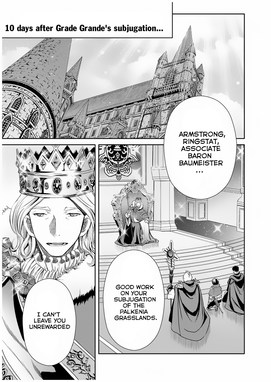 Hachinan tte, Sore wa Nai Deshou! Chapter 16 page 8 - Chapter 16: Baron Baumeister