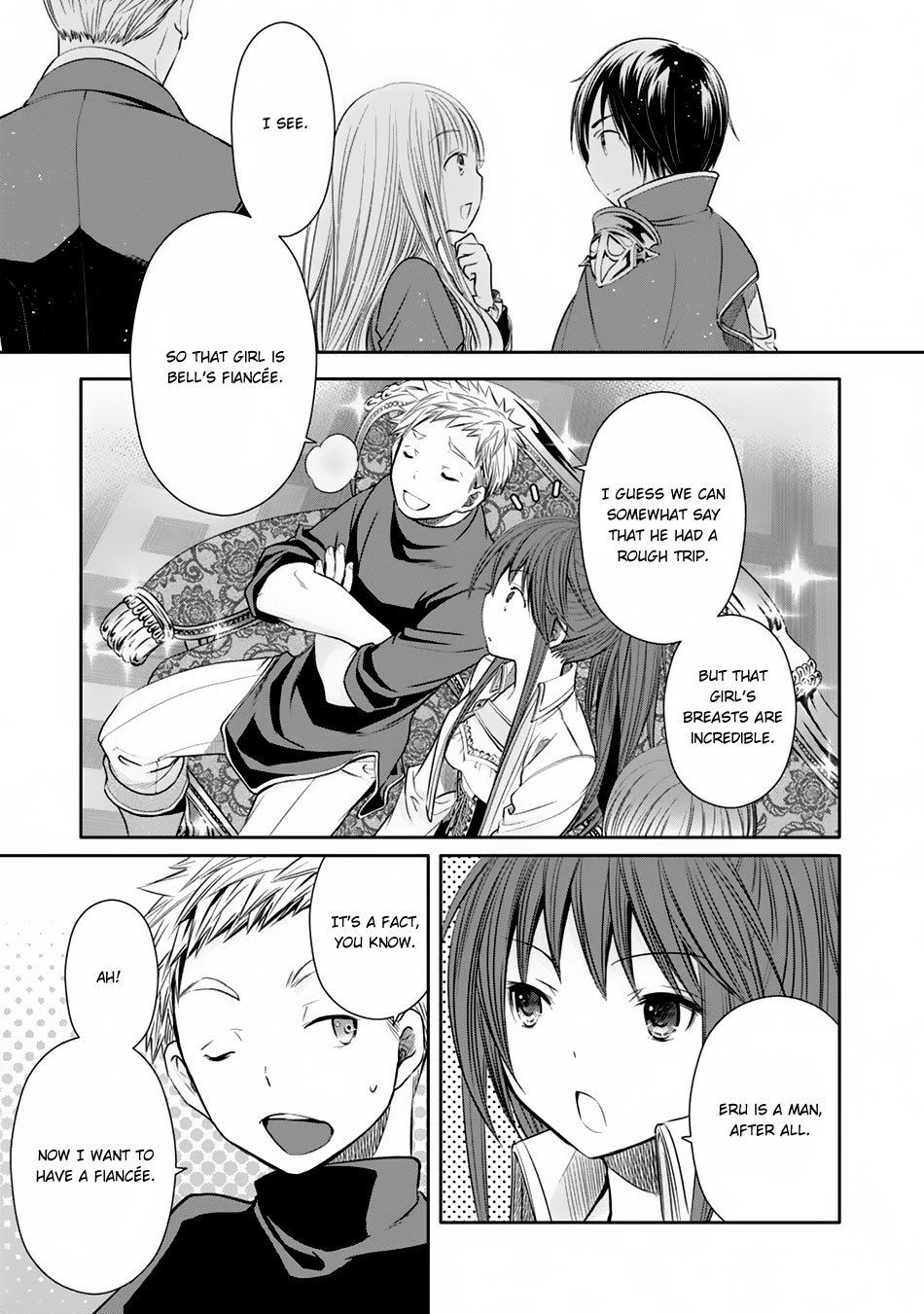 Hachinan tte, Sore wa Nai Deshou! Chapter 17 page 15 - Chapter 17: Fiancee