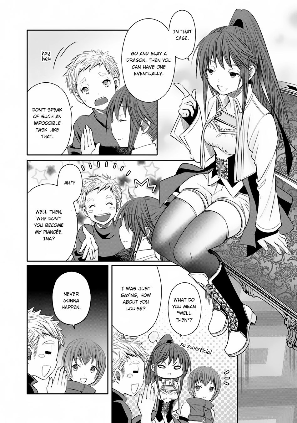 Hachinan tte, Sore wa Nai Deshou! Chapter 17 page 16 - Chapter 17: Fiancee