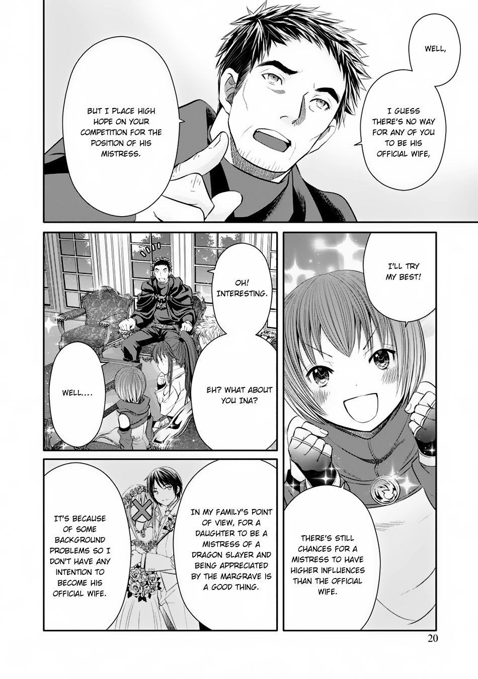 Hachinan tte, Sore wa Nai Deshou! Chapter 17 page 20 - Chapter 17: Fiancee