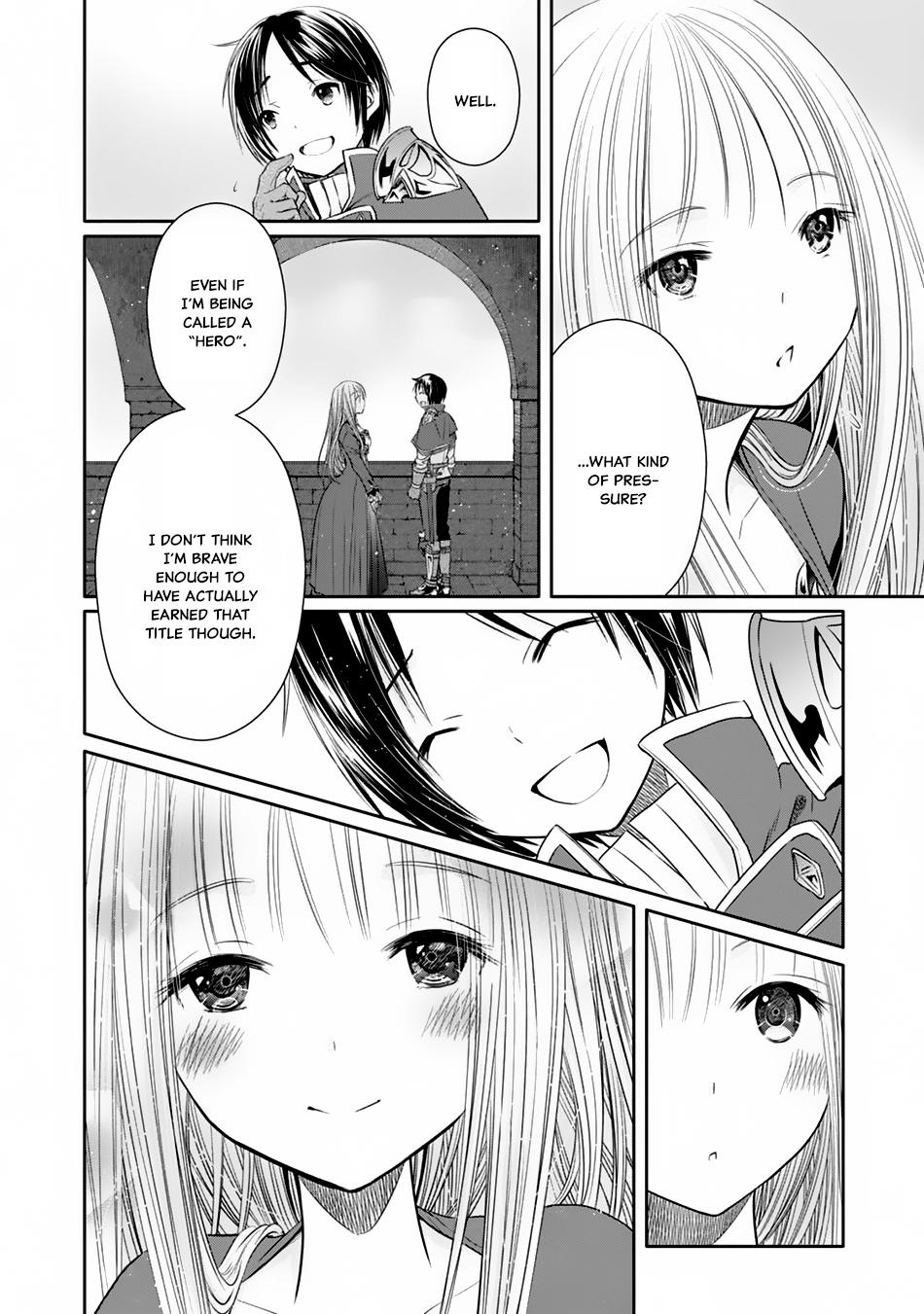 Hachinan tte, Sore wa Nai Deshou! Chapter 18 page 12 - Chapter 18: The Saint's First Date
