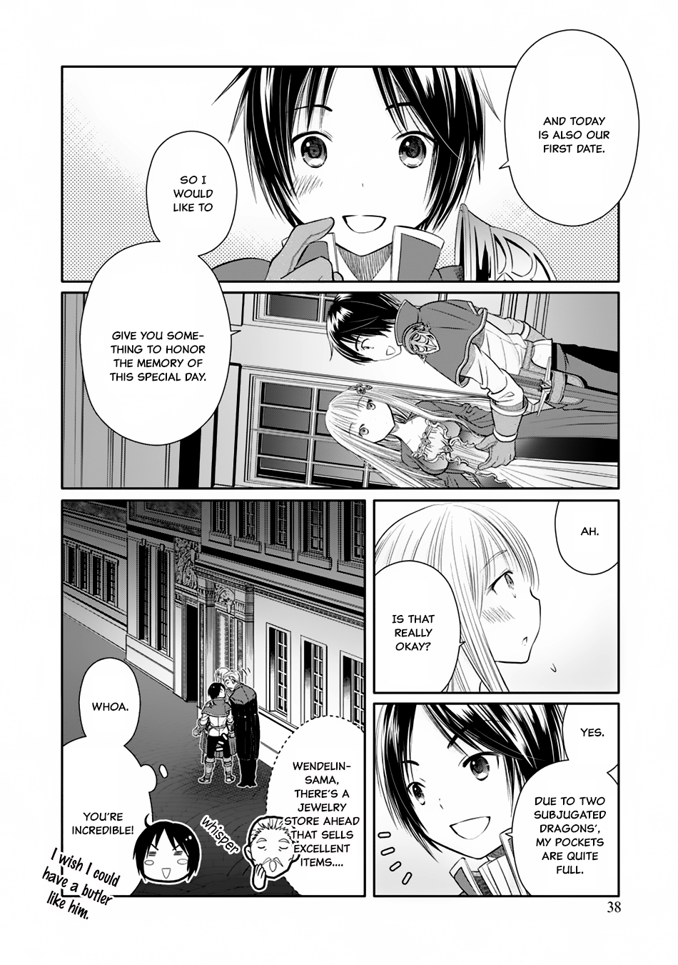 Hachinan tte, Sore wa Nai Deshou! Chapter 18 page 14 - Chapter 18: The Saint's First Date