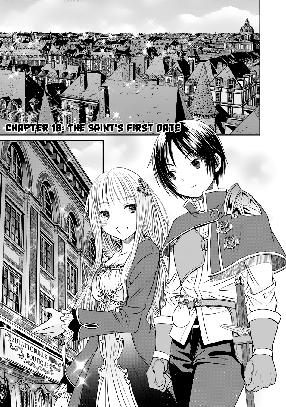 Hachinan tte, Sore wa Nai Deshou! Chapter 18 page 2 - Chapter 18: The Saint's First Date