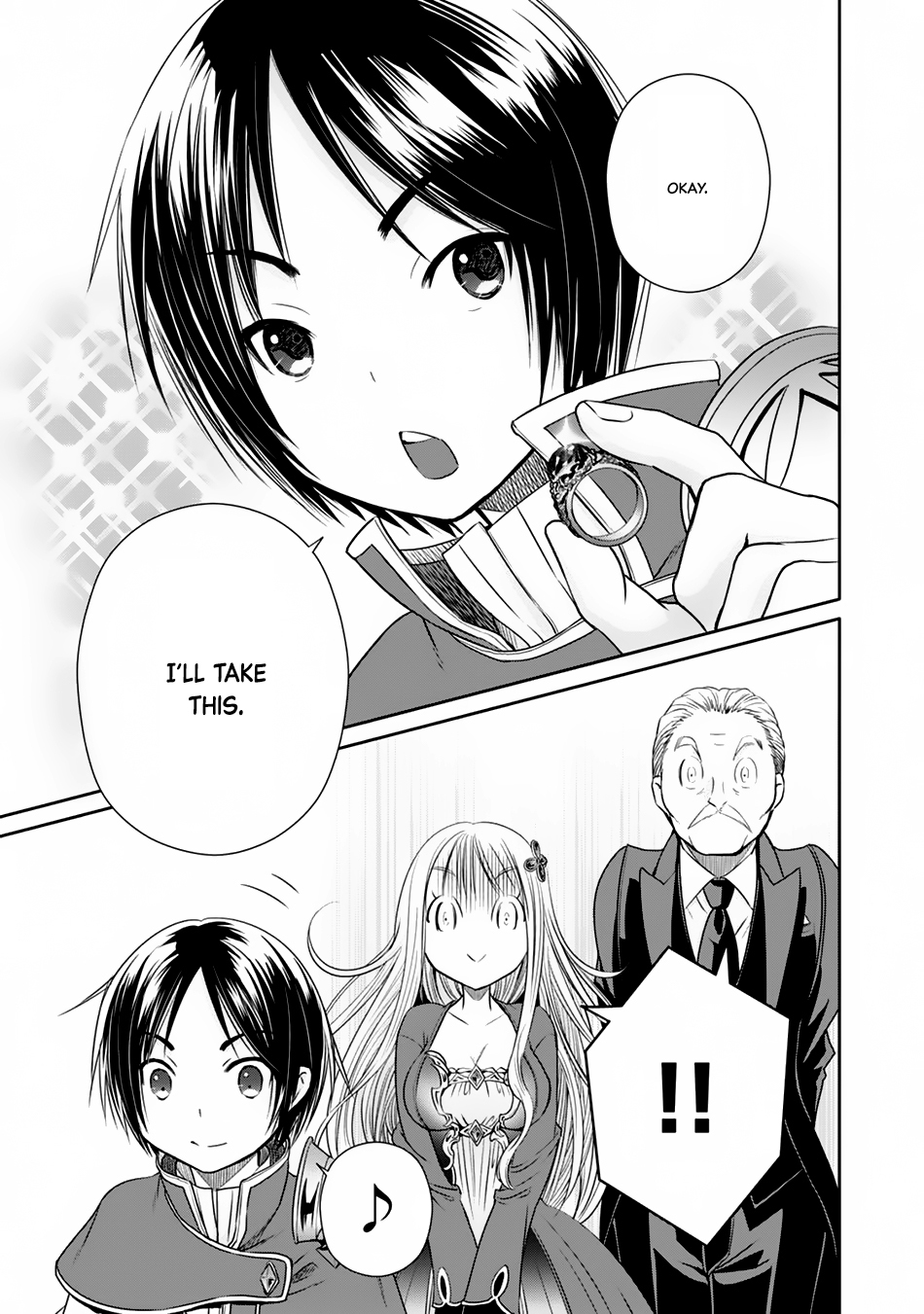 Hachinan tte, Sore wa Nai Deshou! Chapter 18 page 21 - Chapter 18: The Saint's First Date
