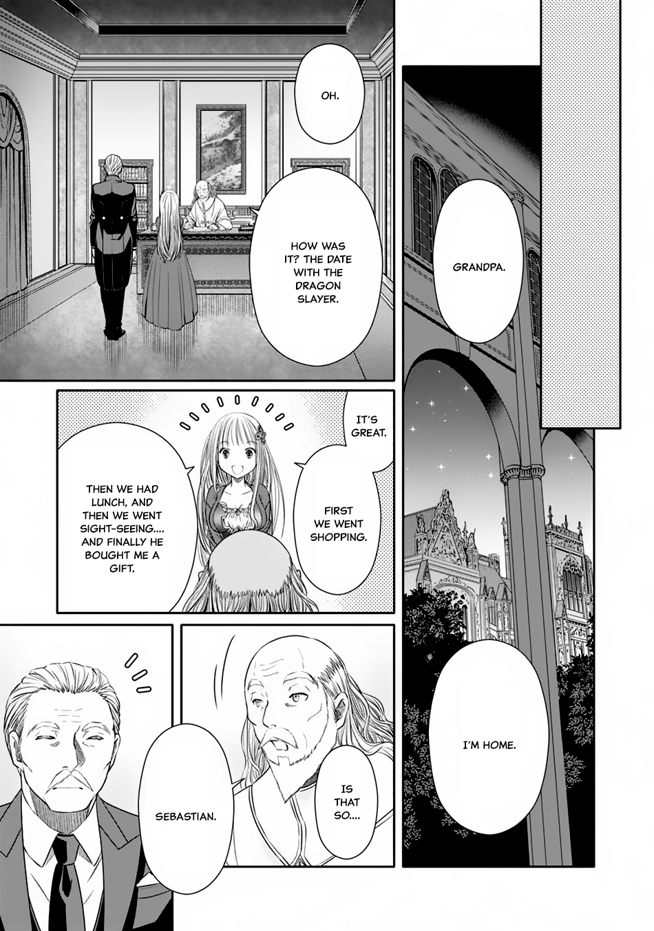 Hachinan tte, Sore wa Nai Deshou! Chapter 18 page 25 - Chapter 18: The Saint's First Date