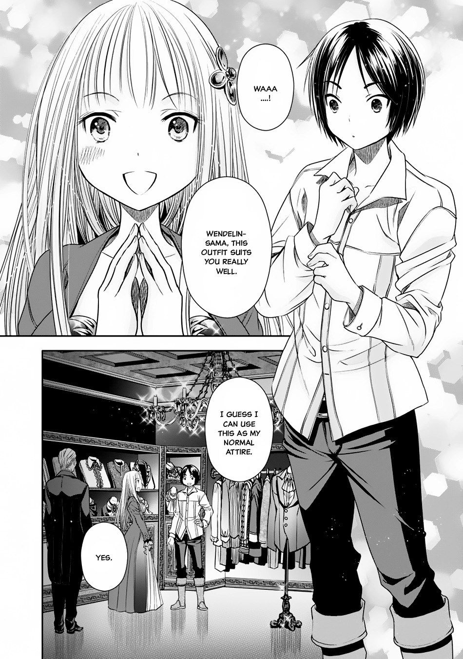 Hachinan tte, Sore wa Nai Deshou! Chapter 18 page 3 - Chapter 18: The Saint's First Date