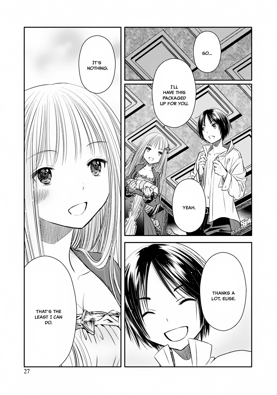 Hachinan tte, Sore wa Nai Deshou! Chapter 18 page 4 - Chapter 18: The Saint's First Date