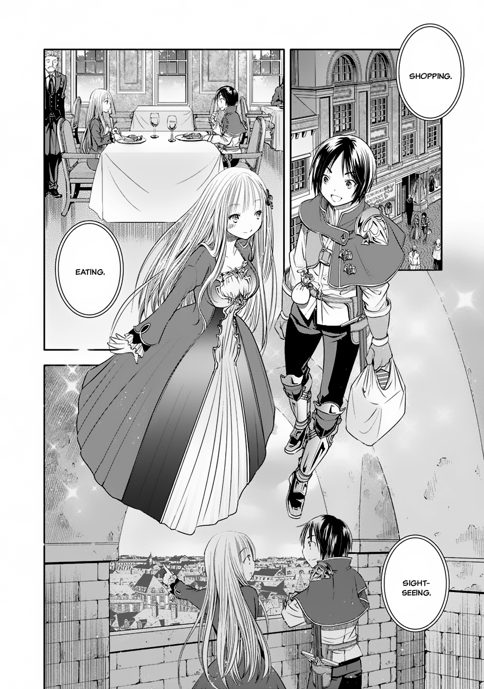 Hachinan tte, Sore wa Nai Deshou! Chapter 18 page 5 - Chapter 18: The Saint's First Date