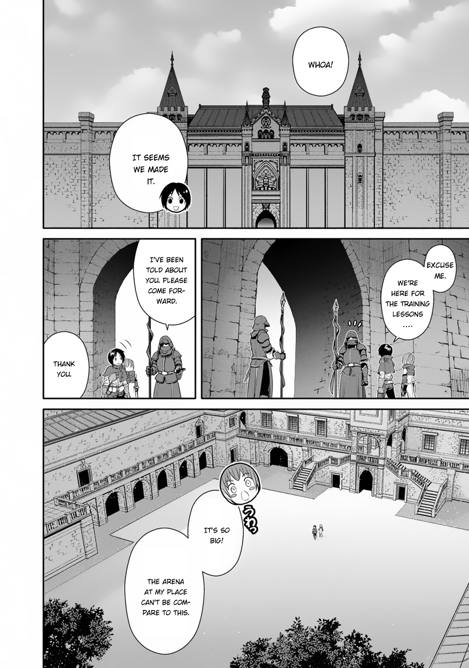 Hachinan tte, Sore wa Nai Deshou! Chapter 19 page 13 - Chapter 19: A Letter From Master
