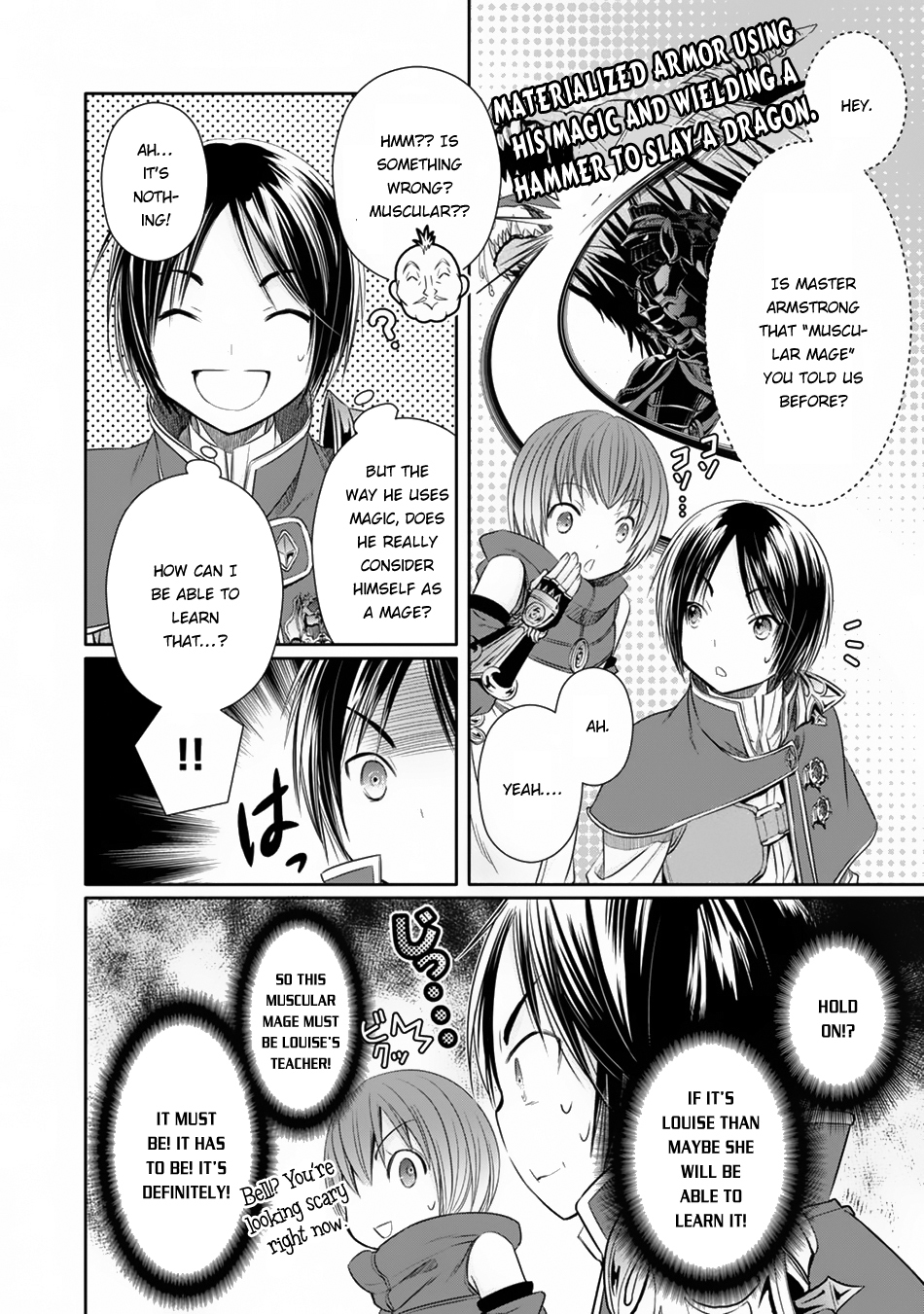 Hachinan tte, Sore wa Nai Deshou! Chapter 19 page 17 - Chapter 19: A Letter From Master