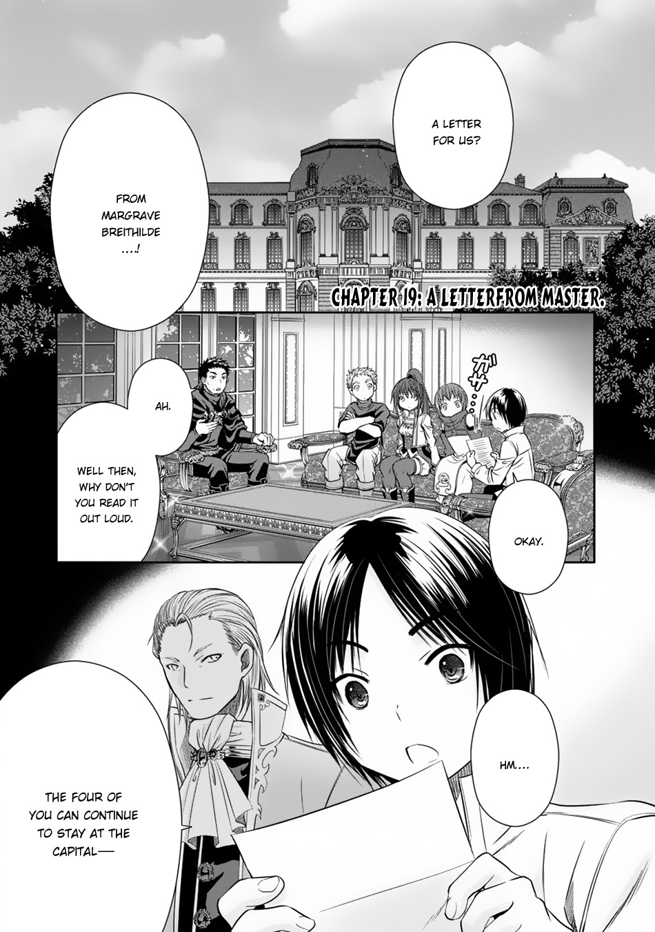 Hachinan tte, Sore wa Nai Deshou! Chapter 19 page 2 - Chapter 19: A Letter From Master