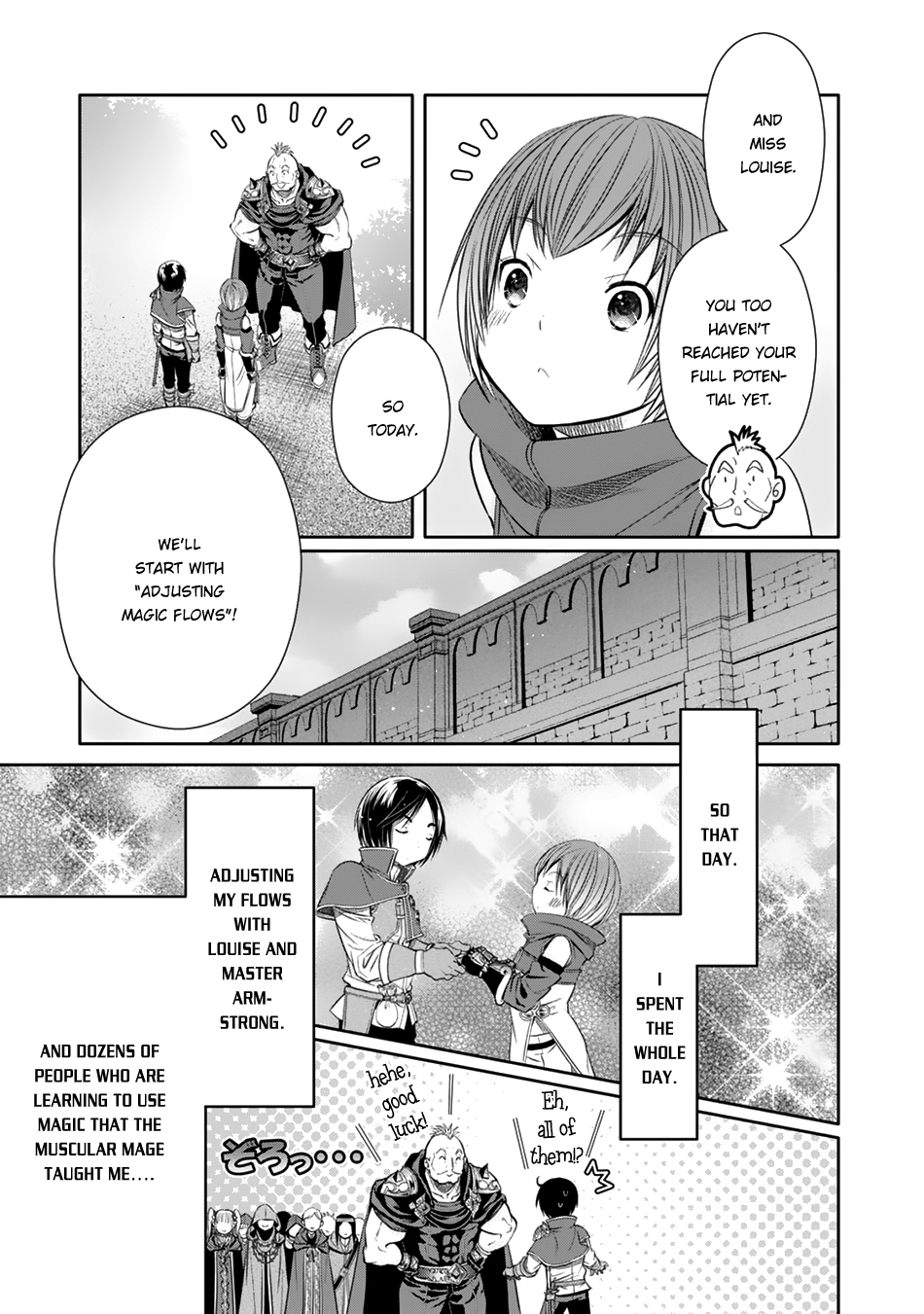 Hachinan tte, Sore wa Nai Deshou! Chapter 19 page 24 - Chapter 19: A Letter From Master
