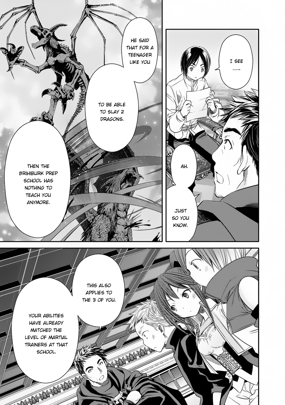 Hachinan tte, Sore wa Nai Deshou! Chapter 19 page 4 - Chapter 19: A Letter From Master