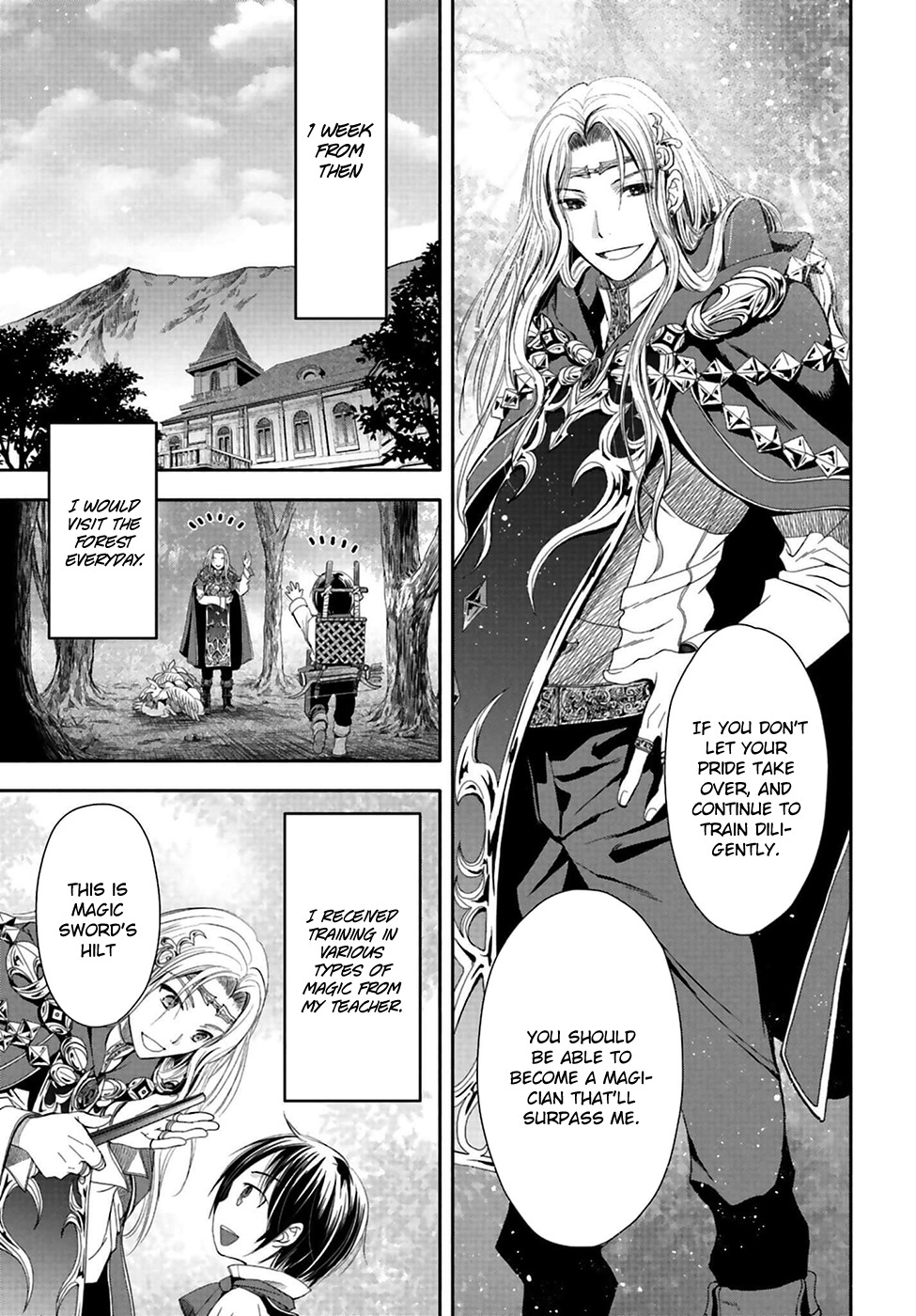 Hachinan tte, Sore wa Nai Deshou! Chapter 2 page 14 - Chapter 2: The Master of Magic
