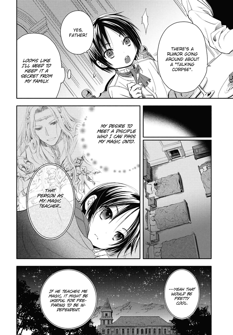 Hachinan tte, Sore wa Nai Deshou! Chapter 2 page 8 - Chapter 2: The Master of Magic