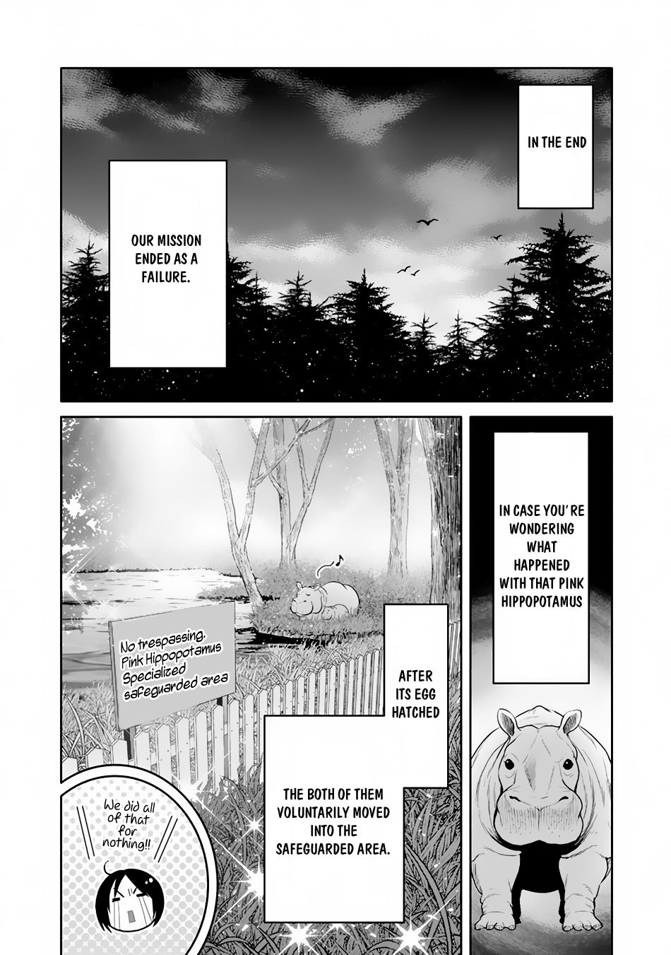 Hachinan tte, Sore wa Nai Deshou! Chapter 20 page 25 - Chapter 20: The Pink Hippopotamus