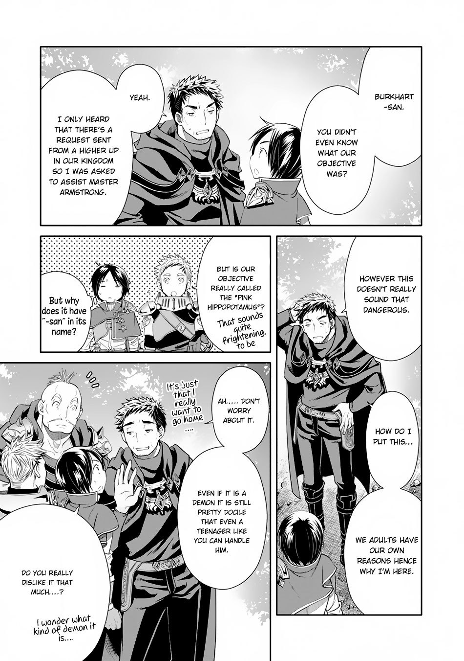 Hachinan tte, Sore wa Nai Deshou! Chapter 20 page 4 - Chapter 20: The Pink Hippopotamus
