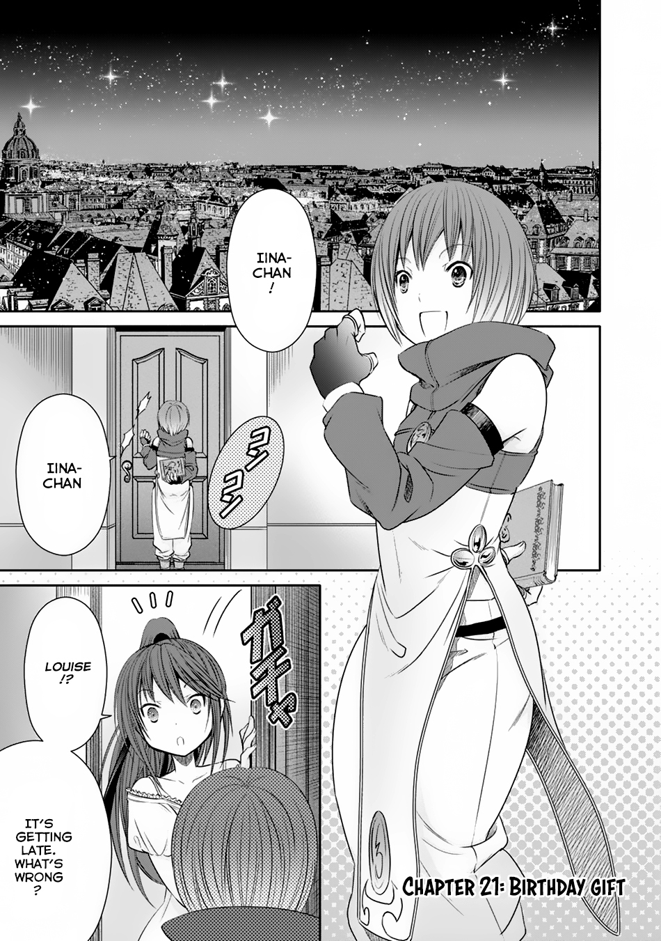 Hachinan tte, Sore wa Nai Deshou! Chapter 21 page 2 - Chapter 21: Birthday Gift