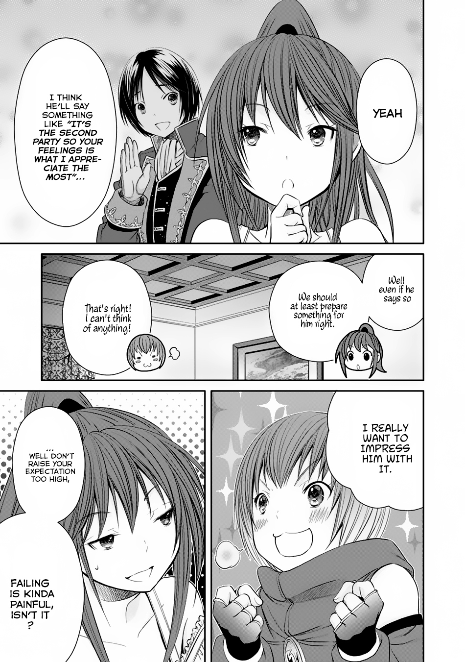 Hachinan tte, Sore wa Nai Deshou! Chapter 21 page 6 - Chapter 21: Birthday Gift