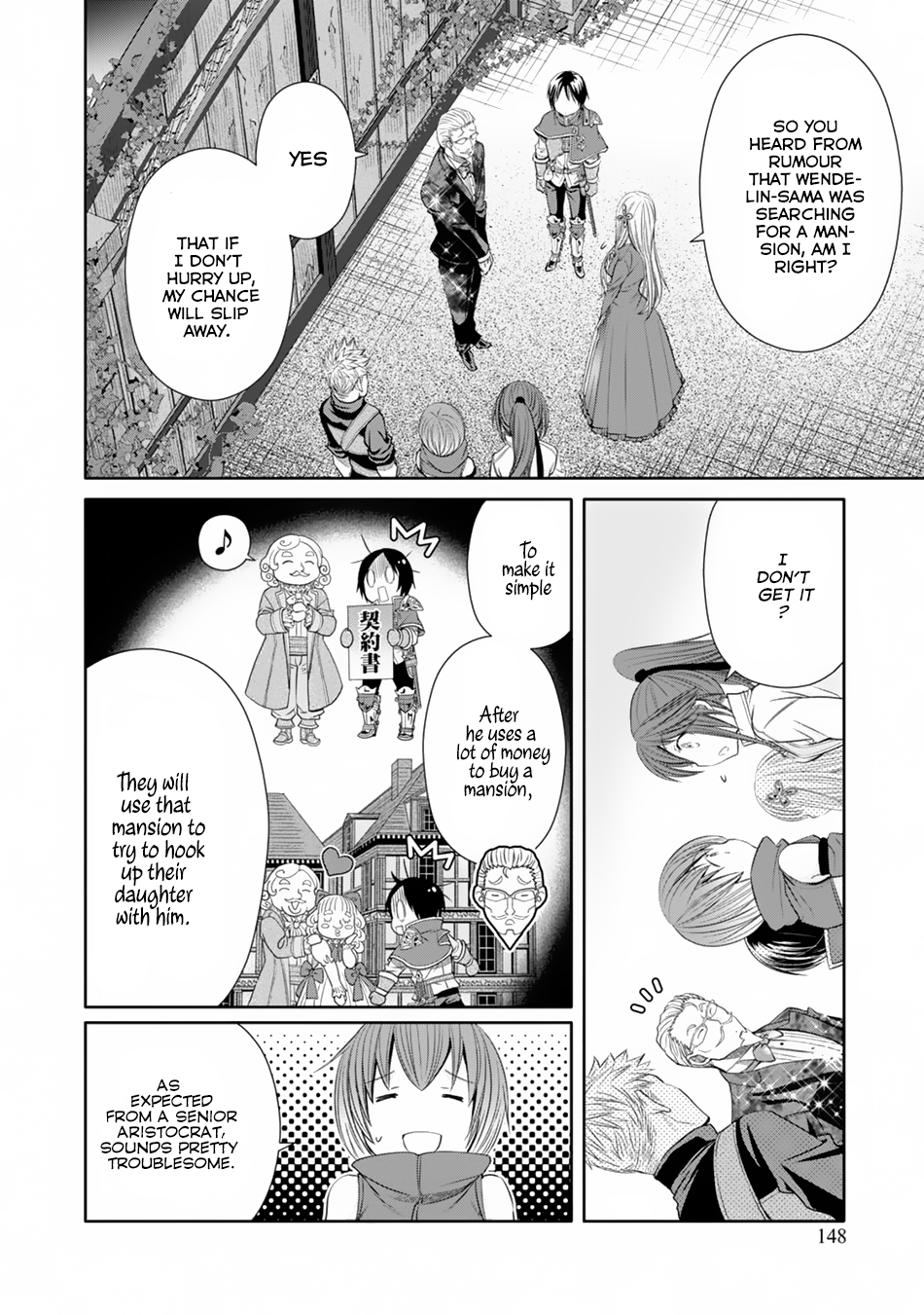 Hachinan tte, Sore wa Nai Deshou! Chapter 22 page 17 - Chapter 22: Shady Estate Agent