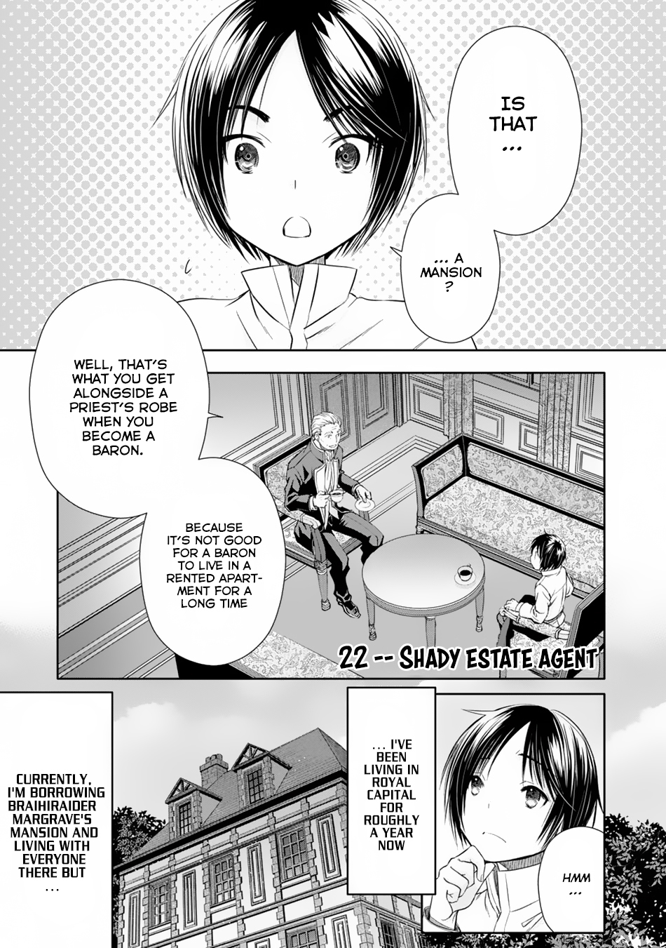 Hachinan tte, Sore wa Nai Deshou! Chapter 22 page 2 - Chapter 22: Shady Estate Agent