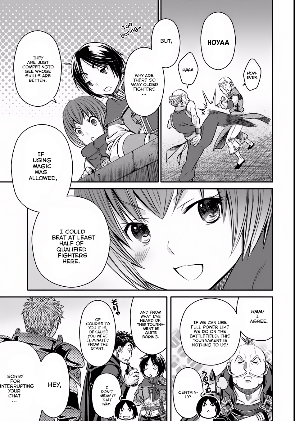 Hachinan tte, Sore wa Nai Deshou! Chapter 24 page 30 - Chapter 24: Martial Arts Tournament