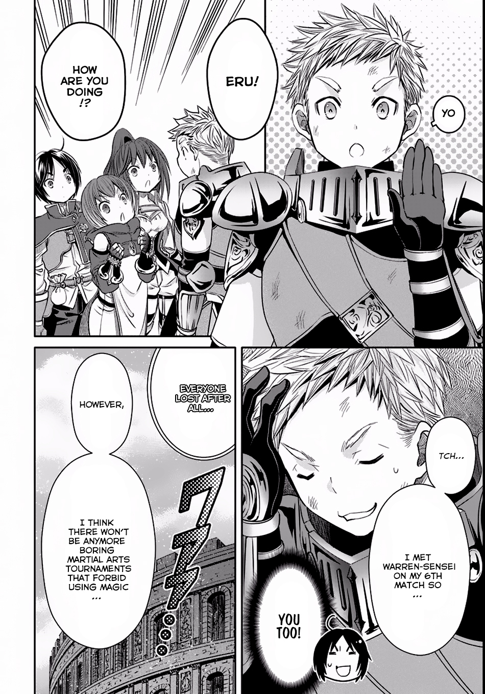 Hachinan tte, Sore wa Nai Deshou! Chapter 24 page 31 - Chapter 24: Martial Arts Tournament