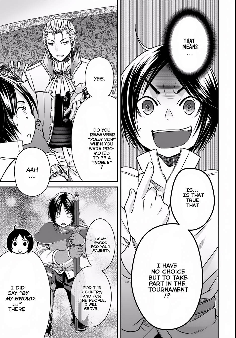 Hachinan tte, Sore wa Nai Deshou! Chapter 24 page 4 - Chapter 24: Martial Arts Tournament