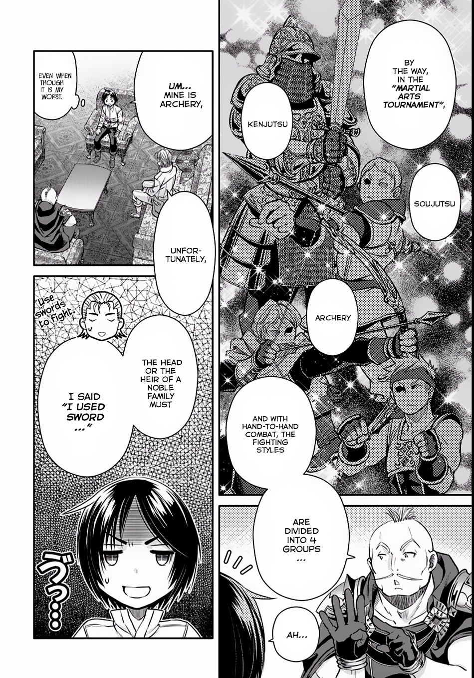 Hachinan tte, Sore wa Nai Deshou! Chapter 24 page 7 - Chapter 24: Martial Arts Tournament