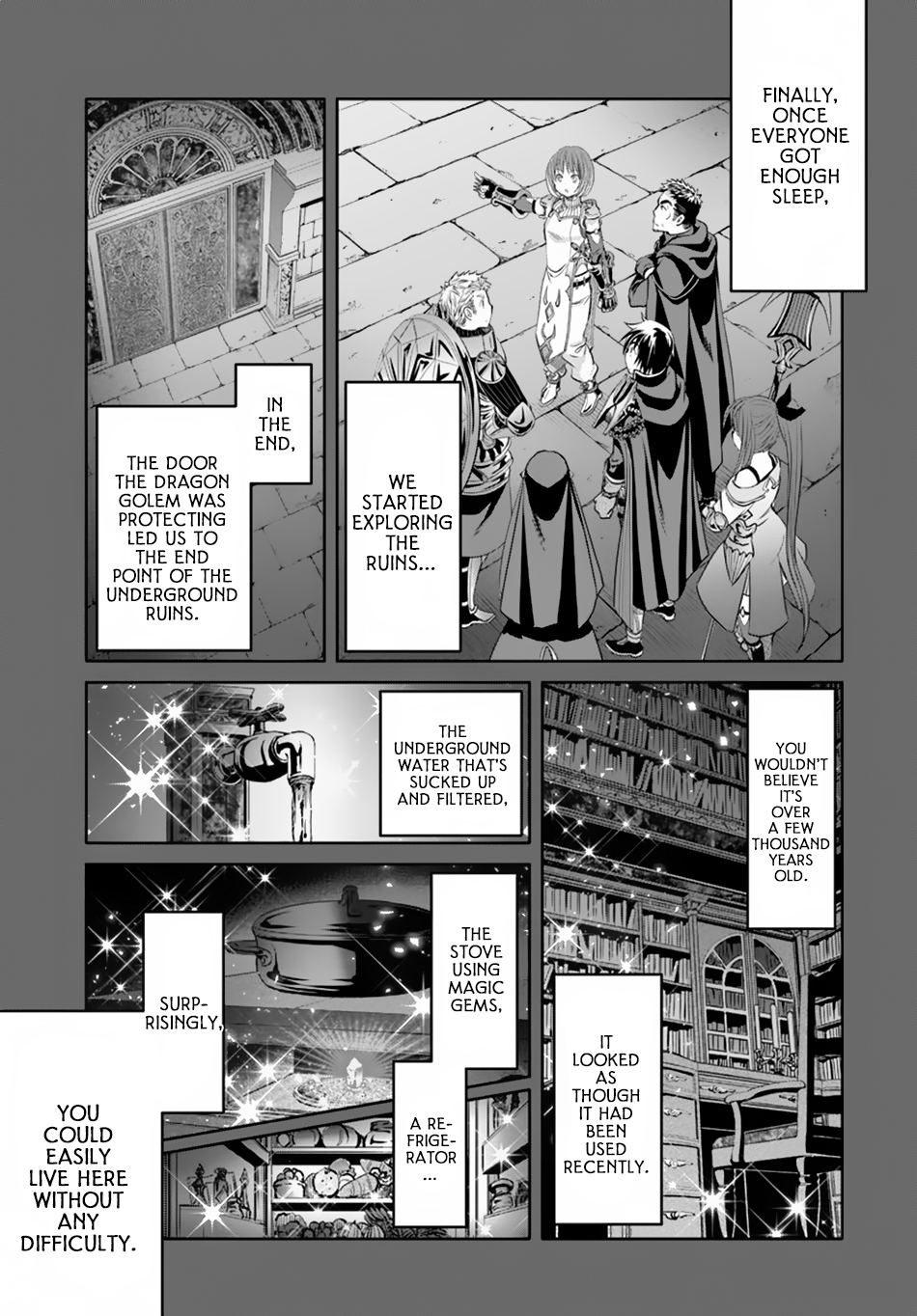 Hachinan tte, Sore wa Nai Deshou! Chapter 35 page 18 - Chapter 35: The Booty Of The Underground Ruins