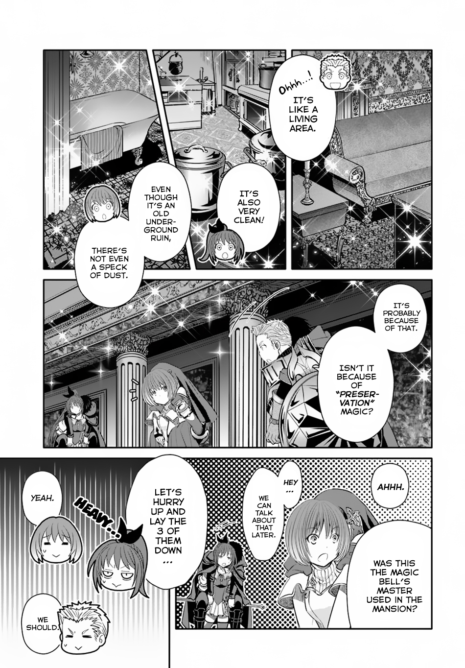 Hachinan tte, Sore wa Nai Deshou! Chapter 35 page 4 - Chapter 35: The Booty Of The Underground Ruins