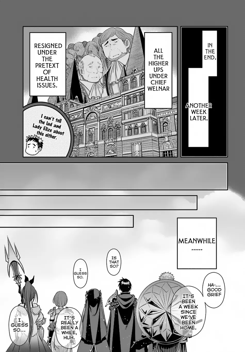 Hachinan tte, Sore wa Nai Deshou! Chapter 37 page 10 - Chapter 37: The Aftermath of Conquering the Underground Ruins