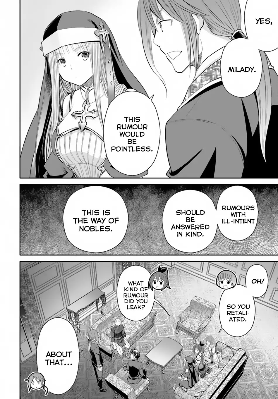 Hachinan tte, Sore wa Nai Deshou! Chapter 37 page 17 - Chapter 37: The Aftermath of Conquering the Underground Ruins