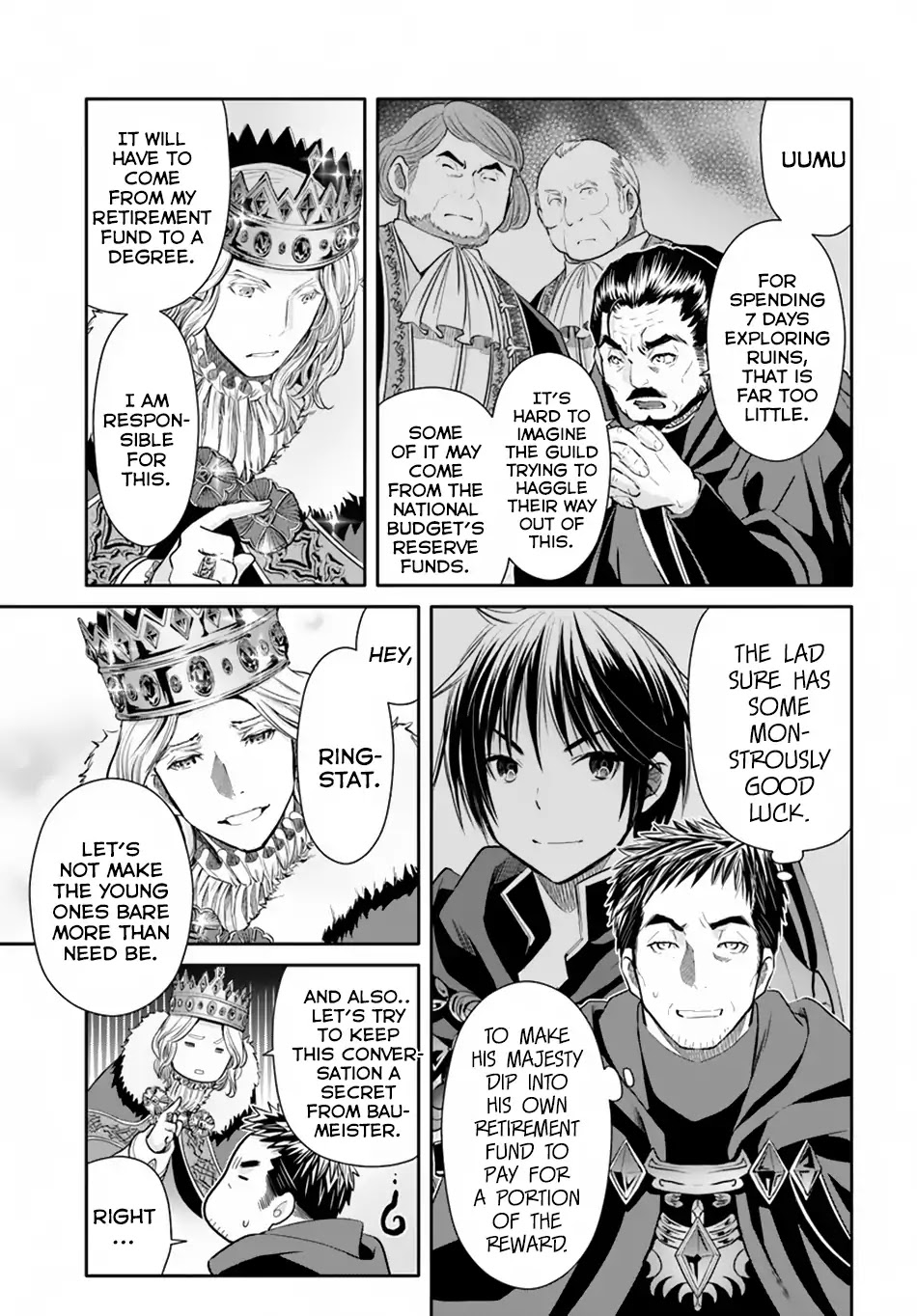 Hachinan tte, Sore wa Nai Deshou! Chapter 37 page 6 - Chapter 37: The Aftermath of Conquering the Underground Ruins