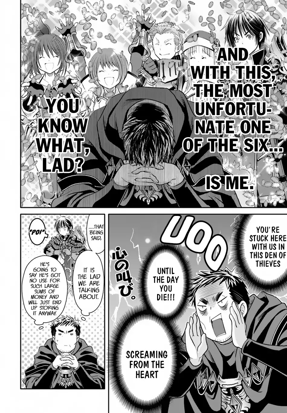 Hachinan tte, Sore wa Nai Deshou! Chapter 37 page 7 - Chapter 37: The Aftermath of Conquering the Underground Ruins