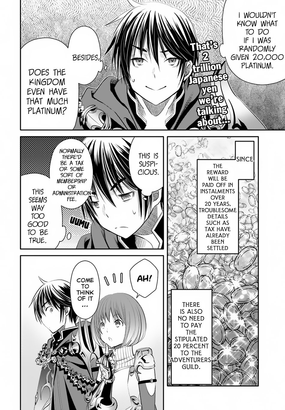 Hachinan tte, Sore wa Nai Deshou! Chapter 38 page 17 - Chapter 38