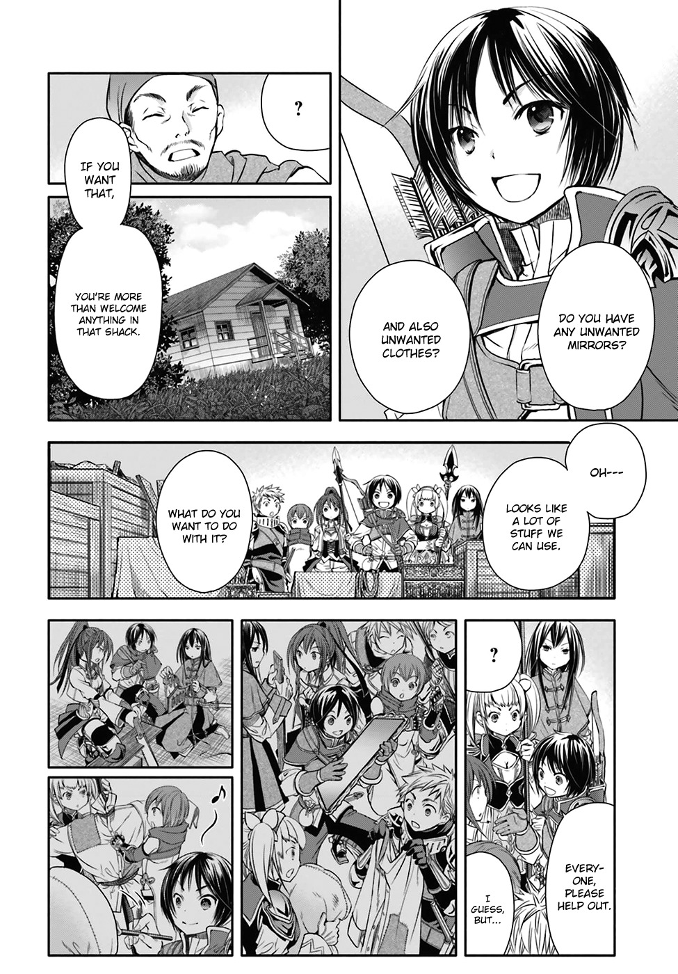 Hachinan tte, Sore wa Nai Deshou! Chapter 4 page 12 - Chapter 4: Part Time Job