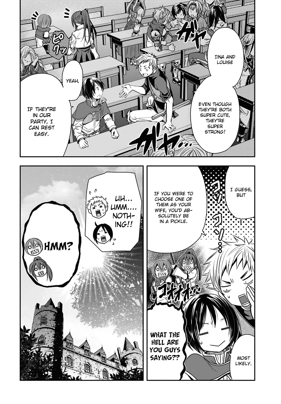 Hachinan tte, Sore wa Nai Deshou! Chapter 4 page 34 - Chapter 4: Part Time Job