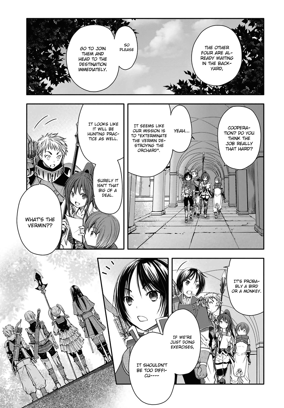 Hachinan tte, Sore wa Nai Deshou! Chapter 4 page 5 - Chapter 4: Part Time Job