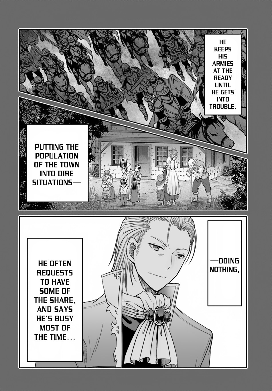 Hachinan tte, Sore wa Nai Deshou! Chapter 46 page 7 - Chapter 46: The Melancholy of The Baumeister Family
