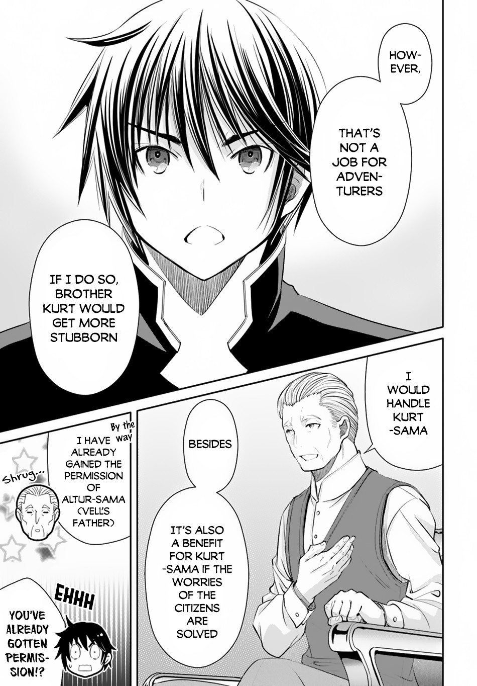 Hachinan tte, Sore wa Nai Deshou! Chapter 49 page 12 - Chapter 49: Klaus Again
