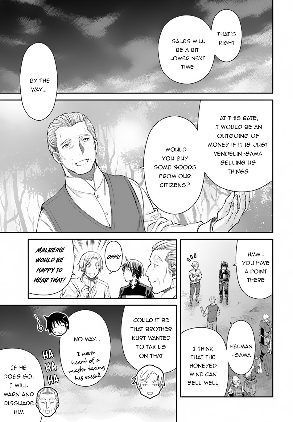 Hachinan tte, Sore wa Nai Deshou! Chapter 50 page 15 - Chapter 50: The Opening of a Bazaar