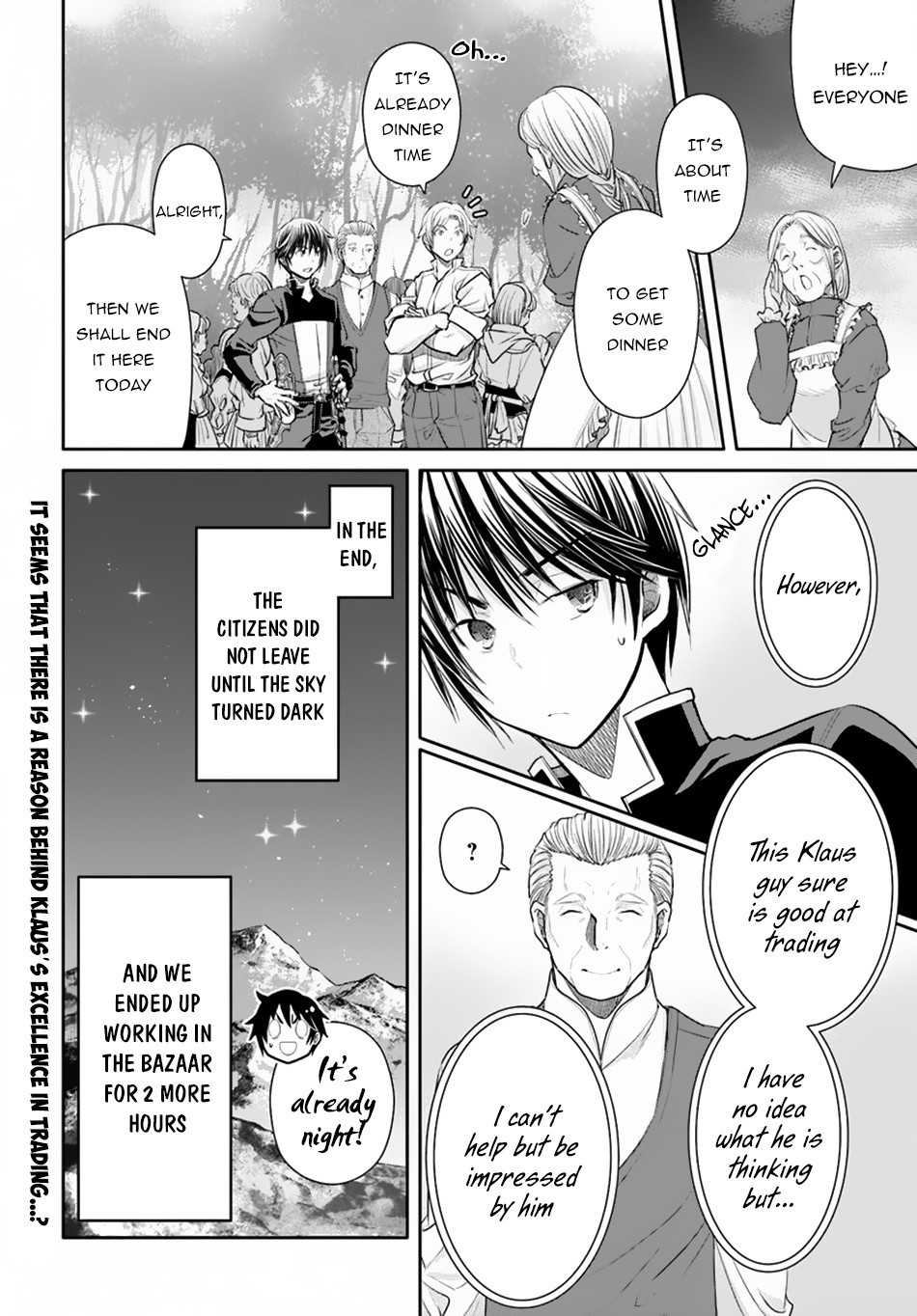 Hachinan tte, Sore wa Nai Deshou! Chapter 50 page 16 - Chapter 50: The Opening of a Bazaar