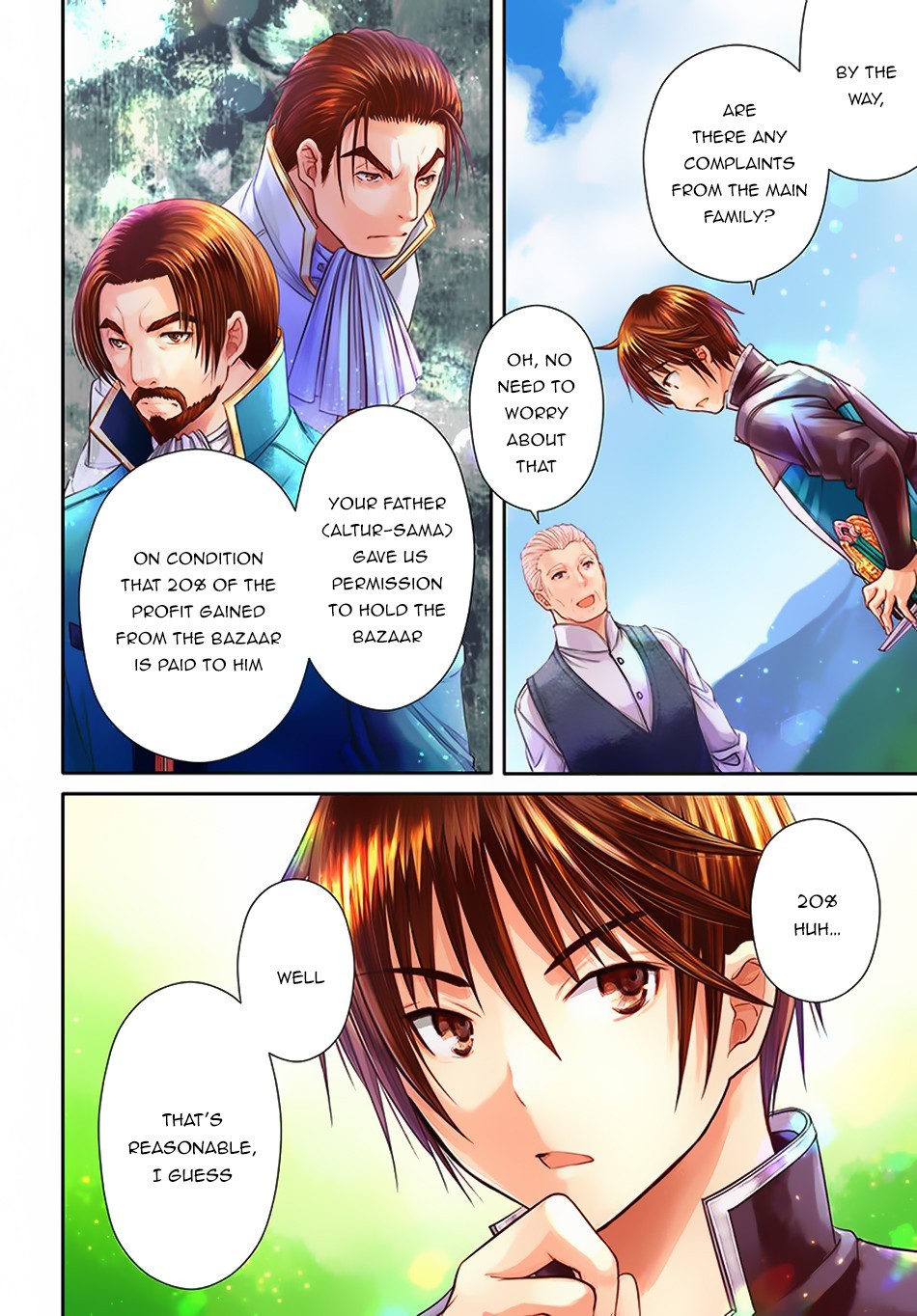 Hachinan tte, Sore wa Nai Deshou! Chapter 50 page 4 - Chapter 50: The Opening of a Bazaar