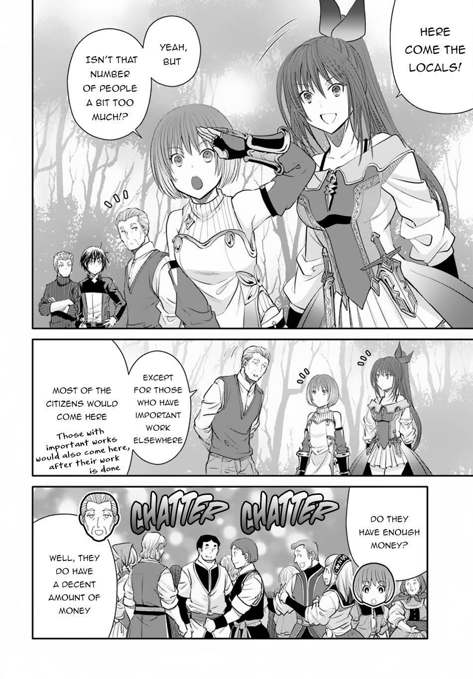 Hachinan tte, Sore wa Nai Deshou! Chapter 50 page 6 - Chapter 50: The Opening of a Bazaar
