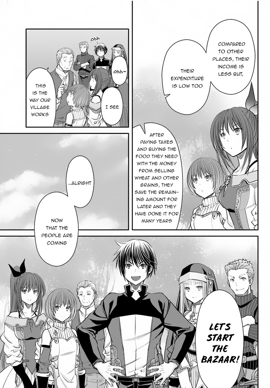 Hachinan tte, Sore wa Nai Deshou! Chapter 50 page 7 - Chapter 50: The Opening of a Bazaar